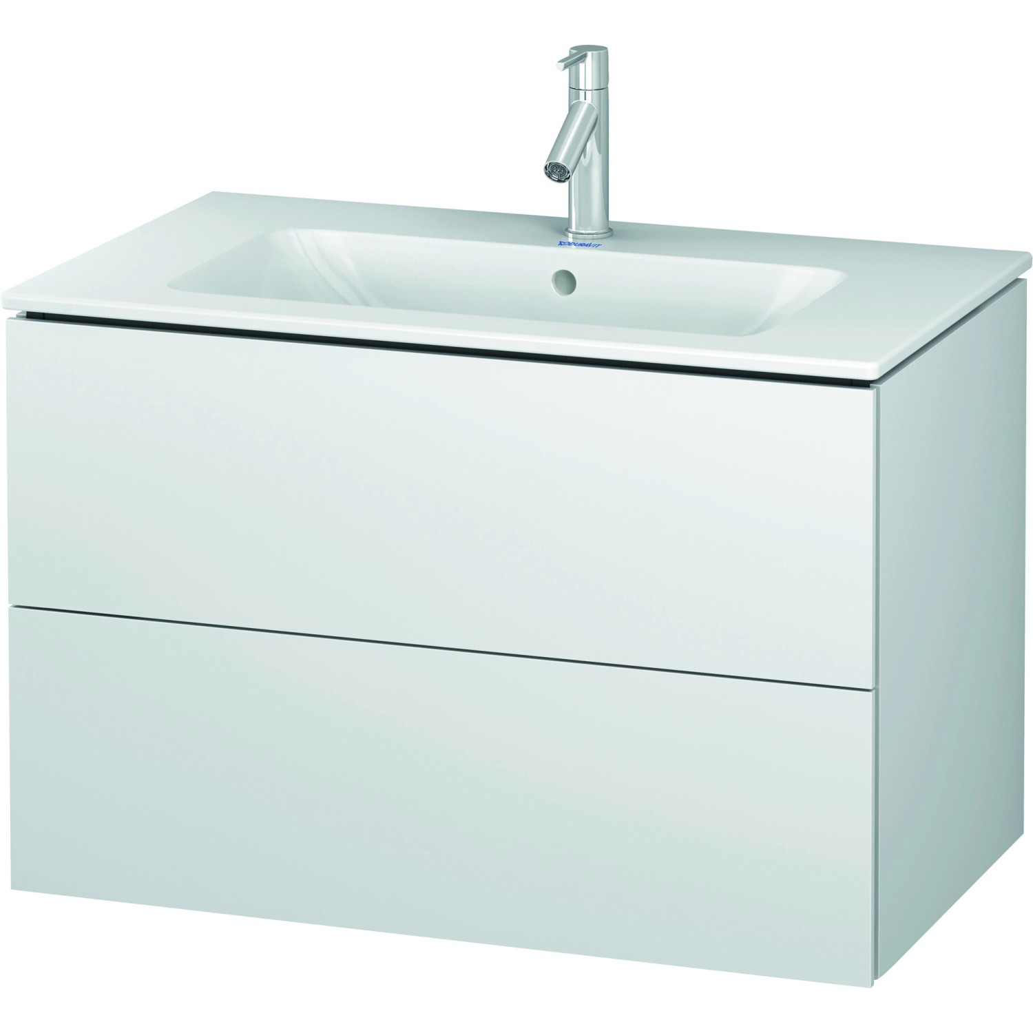 Duravit Waschbeckenunterschrank L-Cube Weiß matt 82 cm von DURAVIT