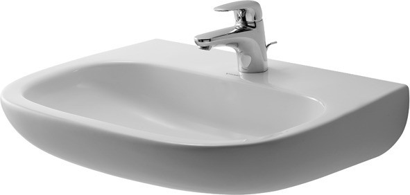 Duravit D-Code Waschtisch Weiß Hochglanz 550 mm - 2311550000 2311550000 von Duravit