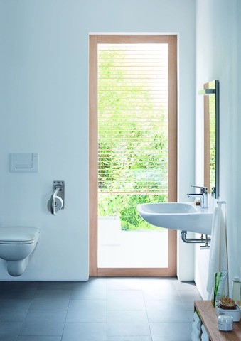 Duravit D-Code Waschtisch Weiß Hochglanz 600 mm - 2312600000 2312600000 von Duravit