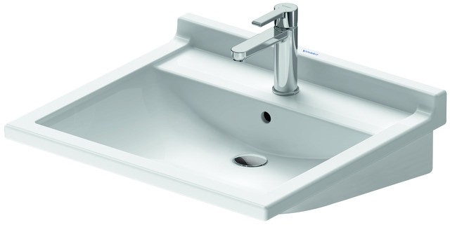 Duravit Starck 3 Waschtisch Weiß Hochglanz 600 mm - 0309600000 0309600000 von Duravit