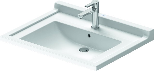 Duravit Starck 3 Waschtisch Weiß Hochglanz 700 mm - 03097000001 03097000001 von Duravit