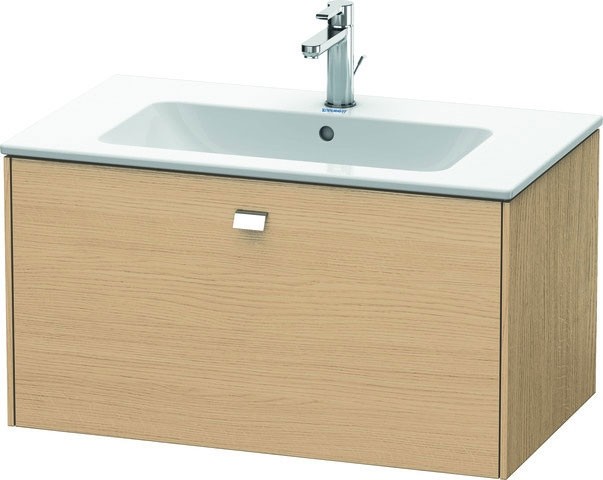 Duravit Brioso Waschtischunterbau wandhängend Natur Eiche Matt 820x479x442 mm - BR400201030 BR400201030 von Duravit