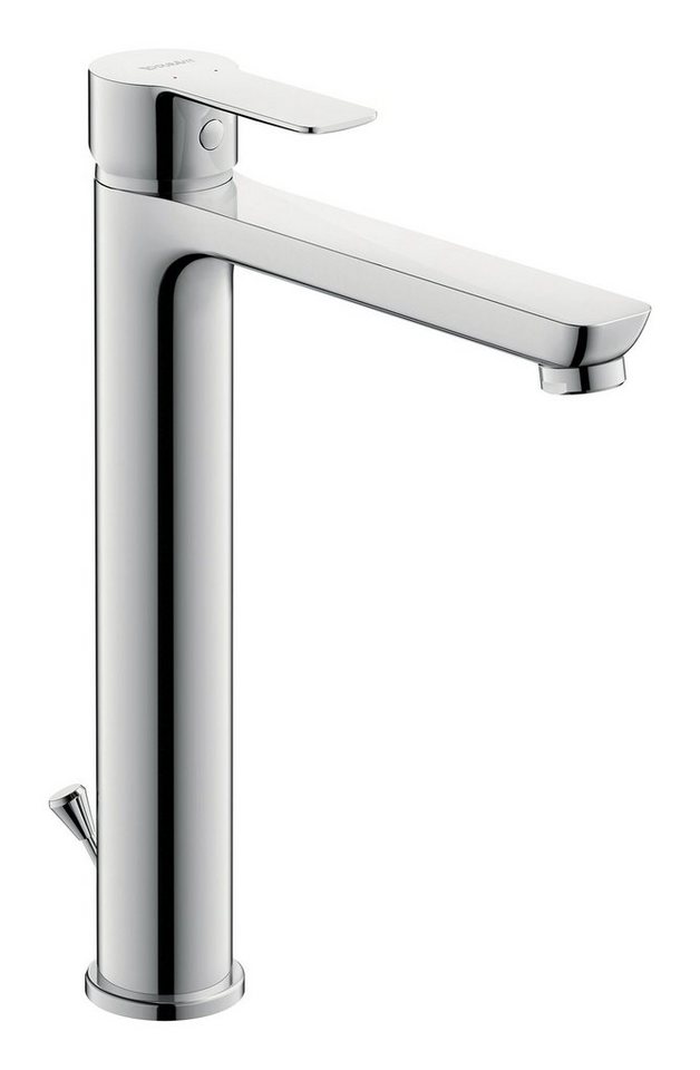 Duravit Waschtischarmatur A.1 Einhebel Ausladung 180 mm mit Zugstangen-Ablaufgarnitur - Chrom von Duravit