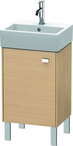 Duravit Brioso Waschtischunterbau bodenstehend Natur Eiche Matt 434x339x570 mm - BR4430L1030 BR4430L1030 von Duravit