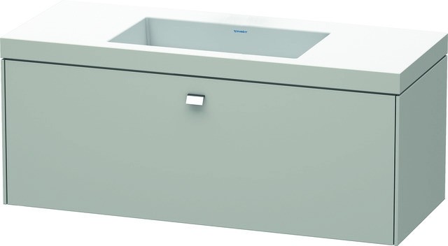 Duravit Brioso c-bonded Set wandhängend Betongrau Matt 1200x480x502 mm - BR4603N1007 BR4603N1007 von Duravit