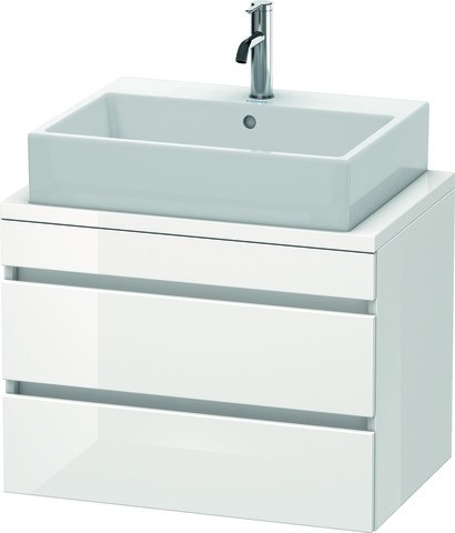 Duravit DuraStyle Konsolenwaschtischunterbau wandhängend Natur Eiche & Basalt Matt 700x478x512 mm -  DS530603043 von Duravit