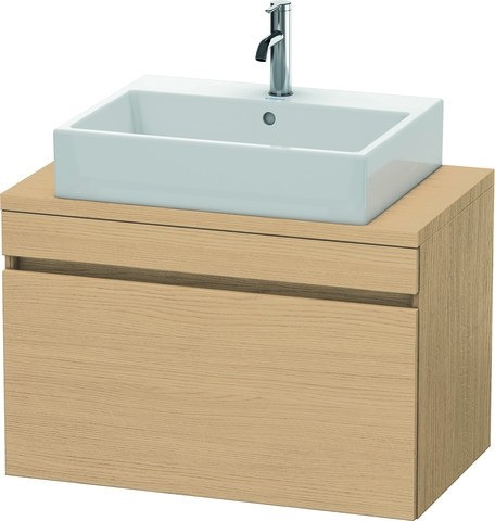 Duravit DuraStyle Konsolenwaschtischunterbau wandhängend Natur Eiche Matt 800x478x512 mm - DS5302030 DS530203030 von Duravit