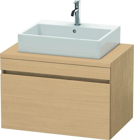 Duravit DuraStyle Konsolenwaschtischunterbau wandhängend Natur Eiche Matt 800x548x512 mm - DS5312030 DS531203030 von Duravit