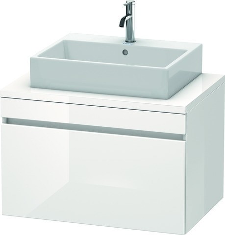 Duravit DuraStyle Konsolenwaschtischunterbau wandhängend Natur Eiche & Basalt Matt 800x548x512 mm -  DS531203043 von Duravit