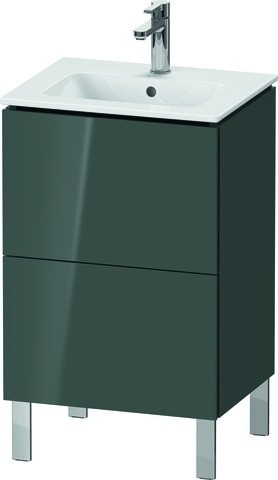 Duravit Waschtischunterschrank L-Cube bodenstehend, 2 Auszüge, LC667103838 LC667103838 von Duravit