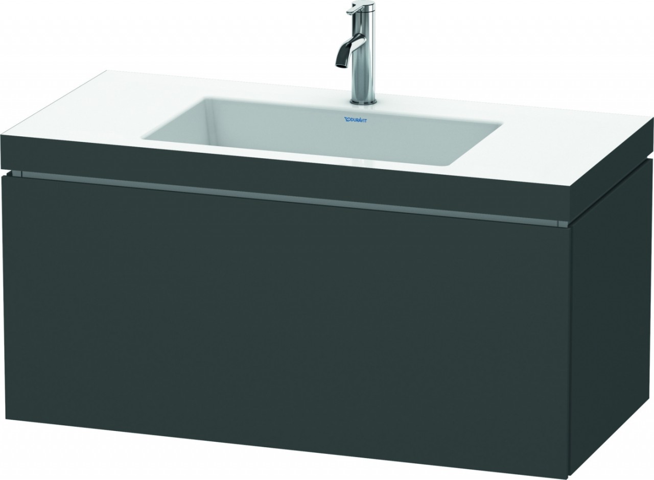 Duravit L-Cube c-bonded Set wandhängend Mediterrane Eiche Matt 1000x480x500 mm - LC6918N7171 LC6918N7171 von Duravit