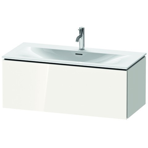 Duravit L-Cube Waschtischunterbau wandhängend Weiß Hochglanz 1020x481x400 mm - LC613802222 LC613802222 von Duravit