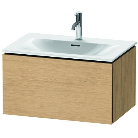 Duravit L-Cube Waschtischunterbau wandhängend Natur Eiche Matt 720x481x400 mm - LC613603030 LC613603030 von Duravit