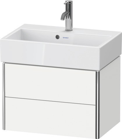 Duravit XSquare Waschtischunterbau wandhängend Weiß Matt 584x390x397 mm - XS430701818 XS430701818 von Duravit