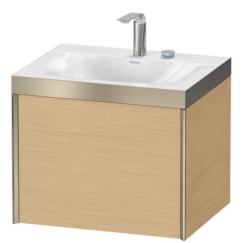 Duravit XViu c-bonded Set wandhängend Natur Eiche Matt 600x480x503 mm - XV4609EB130P XV4609EB130P von Duravit