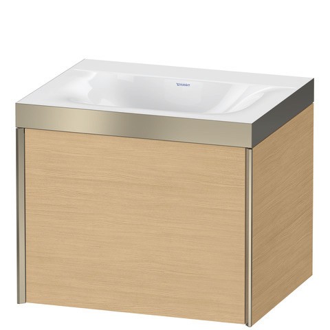 Duravit XViu c-bonded Set wandhängend Natur Eiche Matt 600x480x503 mm - XV4609NB130P XV4609NB130P von Duravit