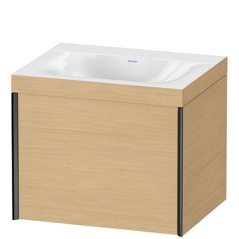 Duravit XViu c-bonded Set wandhängend Natur Eiche Matt 600x480x503 mm - XV4609NB230C XV4609NB230C von Duravit