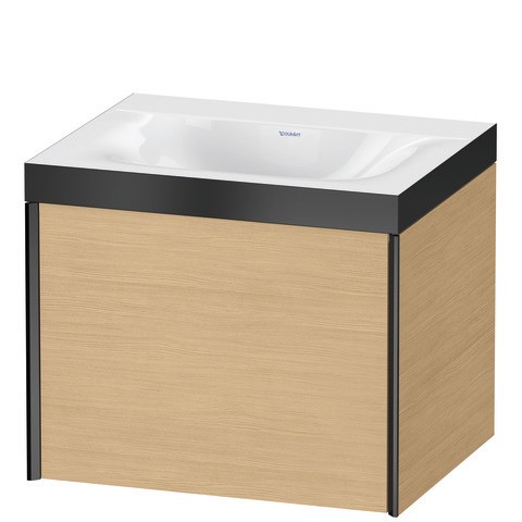 Duravit XViu c-bonded Set wandhängend Natur Eiche Matt 600x480x503 mm - XV4609NB230P XV4609NB230P von Duravit