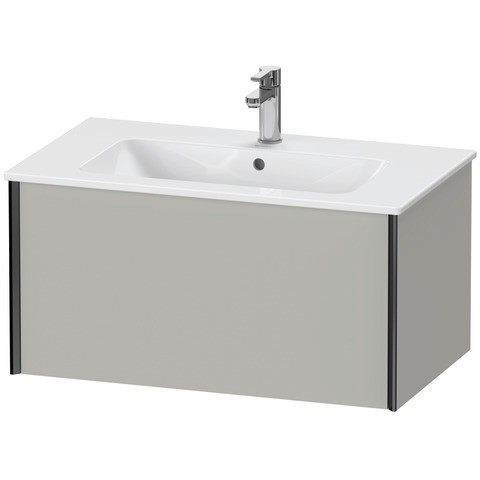 Duravit XViu Waschtischunterbau wandhängend Betongrau Matt 810x480x400 mm - XV40260B207 XV40260B207 von Duravit