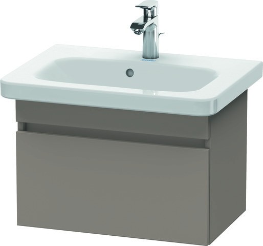 Duravit DuraStyle Waschtischunterbau wandhängend Basalt Matt 580x368x398 mm - DS637904343 DS637904343 von Duravit