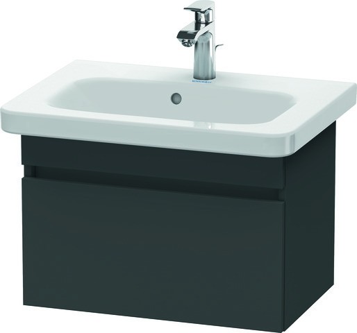 Duravit DuraStyle Waschtischunterbau wandhängend Graphit Matt 580x368x398 mm - DS637904949 DS637904949 von Duravit