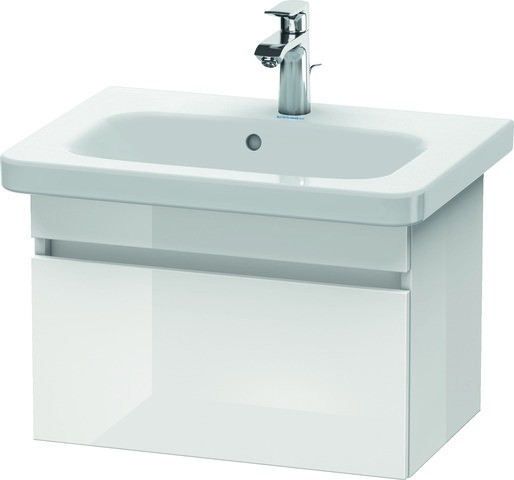 Duravit DuraStyle Waschtischunterbau wandhängend Weiß & Basalt Matt 580x368x398 mm - DS637901843 DS637901843 von Duravit