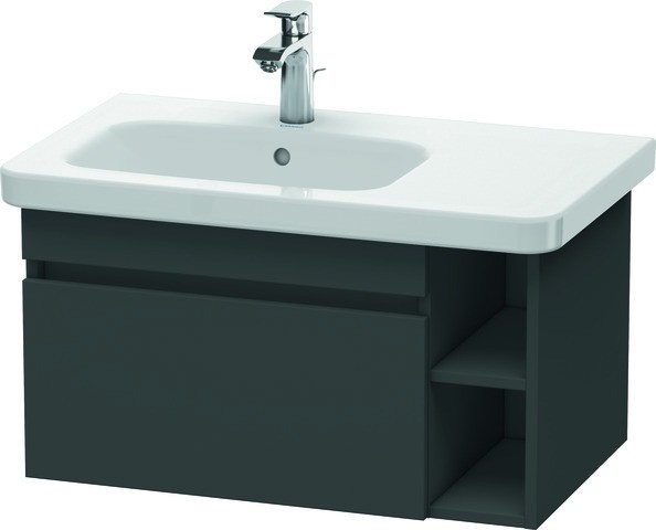 Duravit DuraStyle Waschtischunterbau wandhängend Graphit Matt 730x448x398 mm - DS639404949 DS639404949 von Duravit