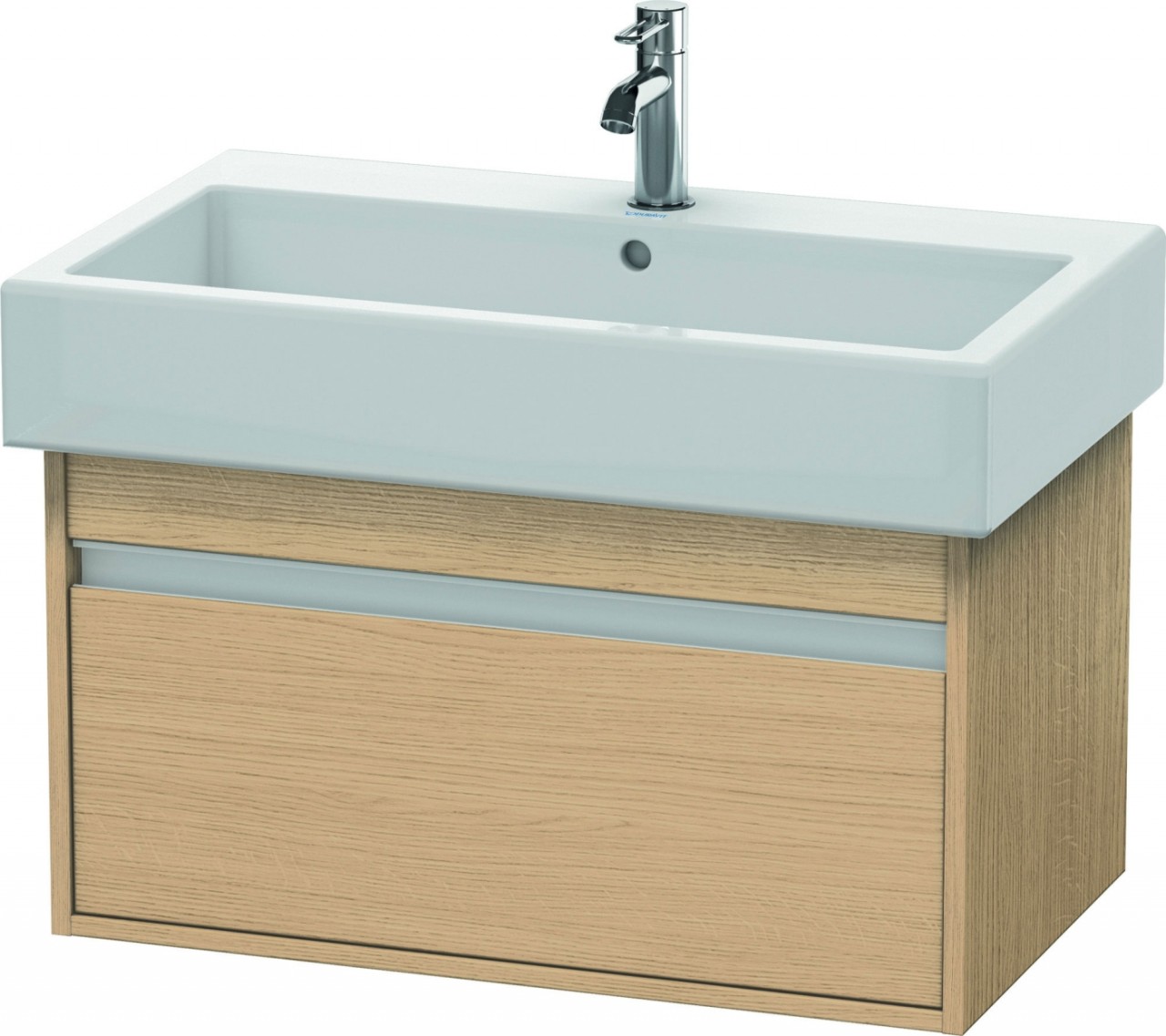 Duravit Ketho Waschtischunterbau wandhängend Natur Eiche Matt 750x440x410 mm - KT668703030 KT668703030 von Duravit