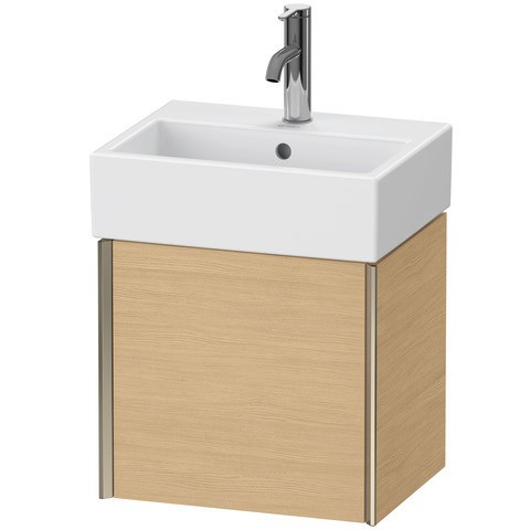 Duravit XViu Waschtischunterbau wandhängend Natur Eiche Matt 434x334x397 mm - XV4231RB130 XV4231RB130 von Duravit