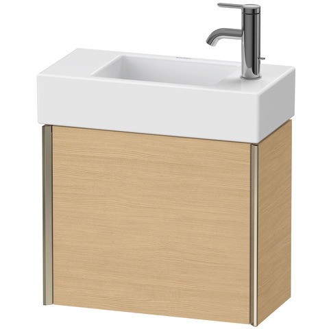 Duravit XViu Waschtischunterbau wandhängend Natur Eiche Matt 484x234x397 mm - XV4232LB130 XV4232LB130 von Duravit