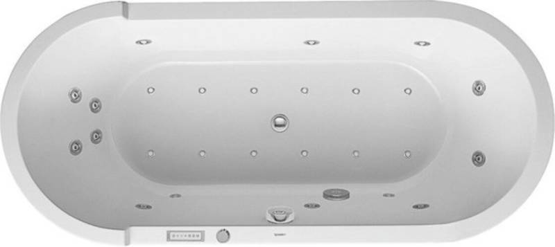 Duravit Starck Whirlpool Oval, Einbauversion, Combi-System E, 1800x800mm, 760009000CE1000 Duravit Starck Whirlpool Oval, Einbauversion, Combi-System E, 1800x800mm, 760009000CE1000 von Duravit