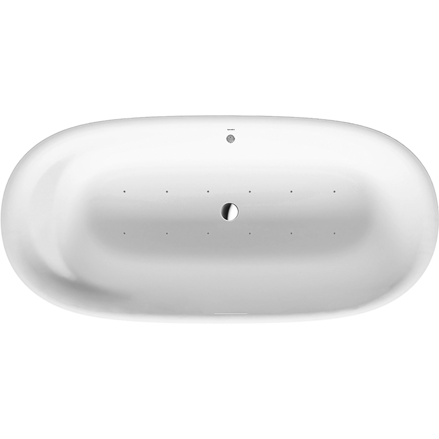 Duravit Whirlwanne Cape Cod 185 cm x 88,5 cm freistehend mit Rückenschräge Weiß Duravit Whirlwanne Cape Cod 185 cm x 88,5 cm freistehend mit Rückenschräge Weiß von DURAVIT