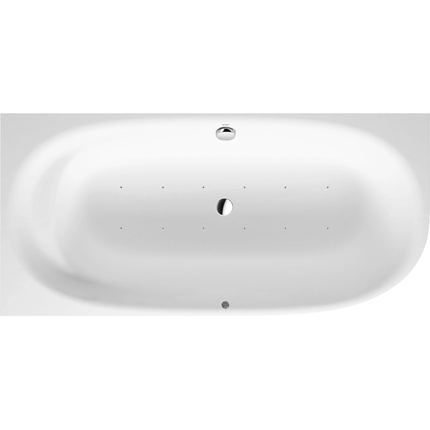 Duravit Whirlwanne Cape Cod 190 cm x 90 cm Ecke links mit Rückenschräge Weiß Duravit Whirlwanne Cape Cod 190 cm x 90 cm Ecke links mit Rückenschräge Weiß von DURAVIT