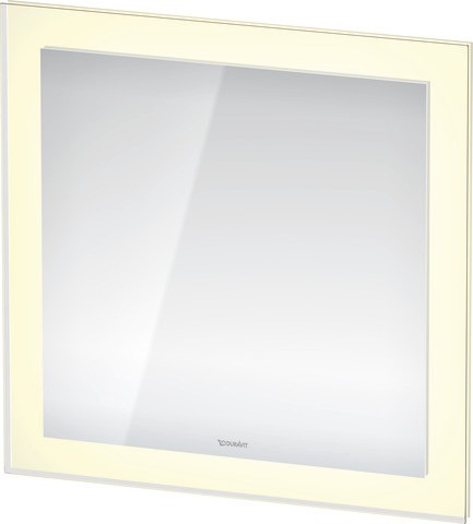 Duravit White Tulip Spiegel Weiß Aluminium Matt 750x50x750 mm - WT7061000000000 WT7061000000000 von Duravit