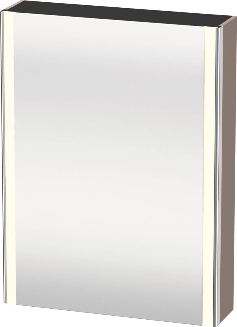 Duravit XSquare Spiegelschrank Basalt 600x155x800 mm - XS7111R43432000 XS7111R43432000 von Duravit