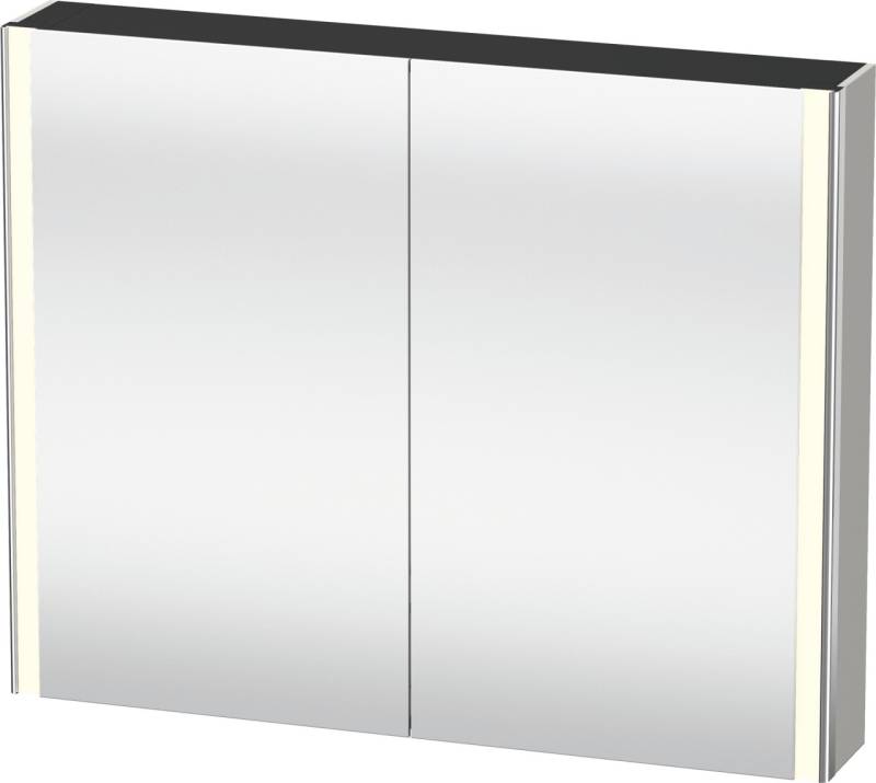 Duravit XSquare Spiegelschrank Betongrau 1000x155x800 mm - XS7113007072000 XS7113007072000 von Duravit