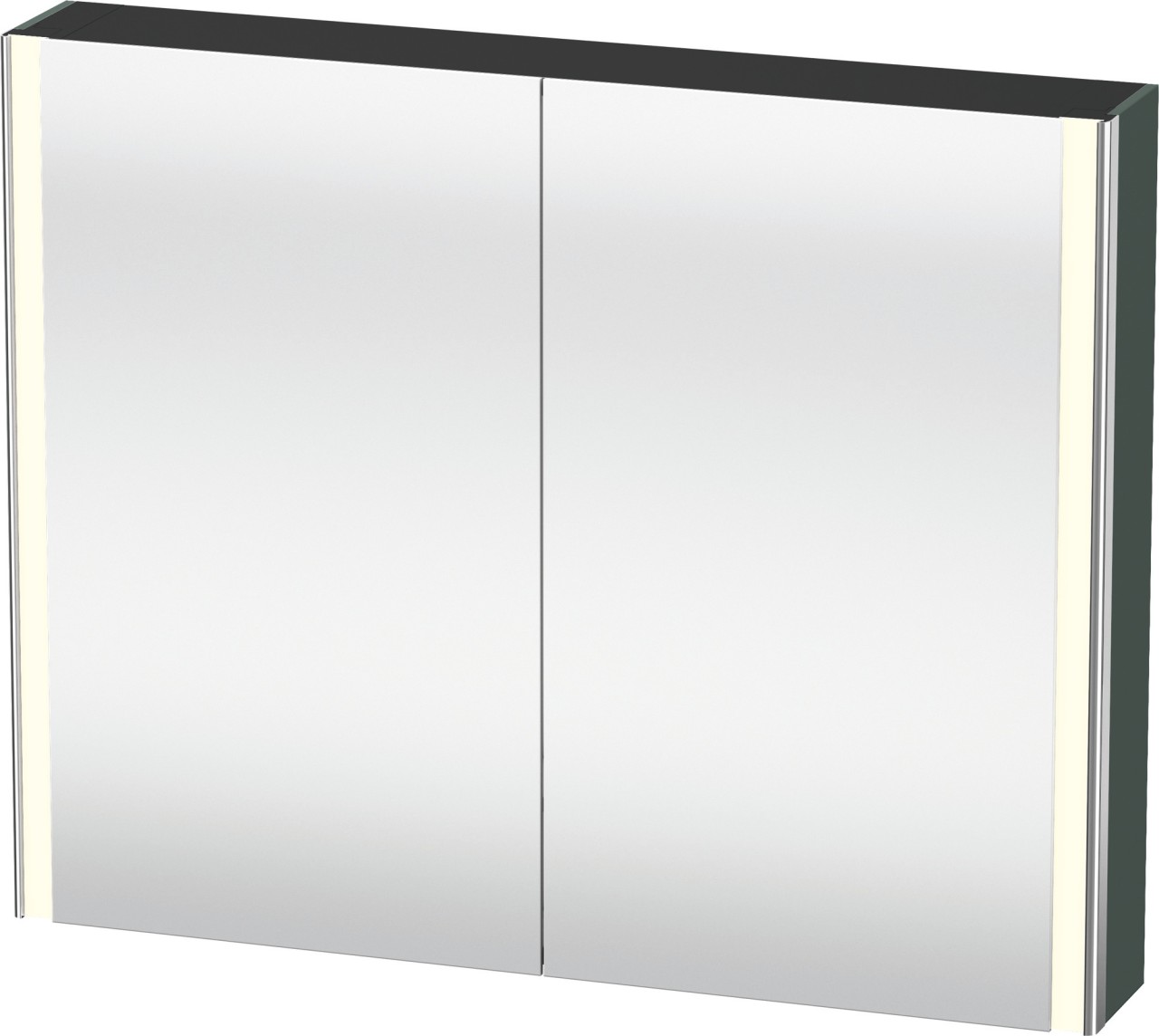 Duravit XSquare Spiegelschrank Dolomiti Grau 1000x155x800 mm - XS7113038381000 XS7113038381000 von Duravit