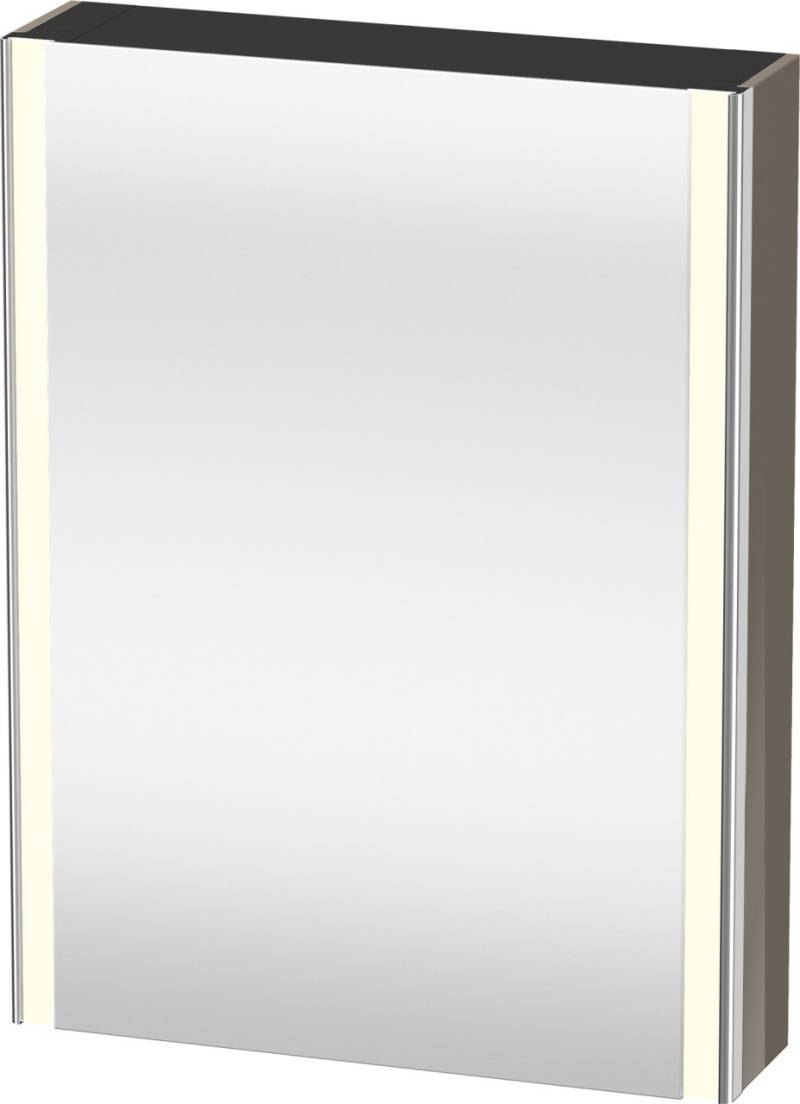 Duravit XSquare Spiegelschrank Flanell Grau 600x155x800 mm - XS7111R89892000 XS7111R89892000 von Duravit