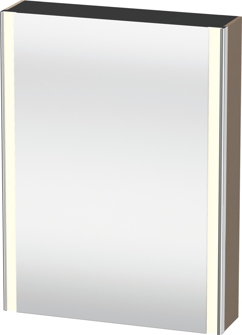 Duravit XSquare Spiegelschrank Leinen 600x155x800 mm - XS7111R75751000 XS7111R75751000 von Duravit