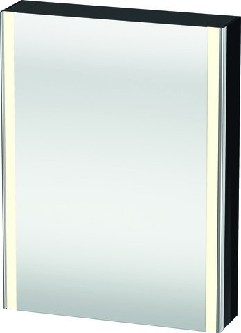 Duravit XSquare Spiegelschrank Schwarz 600x155x800 mm - XS7111R40400000 XS7111R40400000 von Duravit