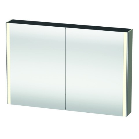 Duravit XSquare Spiegelschrank Stein Grau 1200x155x800 mm - XS7114092922000 XS7114092922000 von Duravit