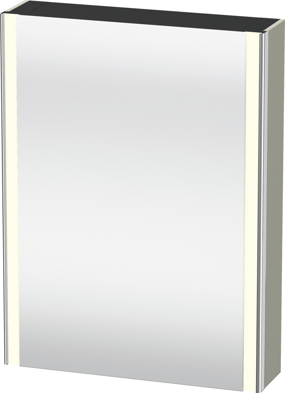 Duravit XSquare Spiegelschrank Taupe 600x155x800 mm - XS7111L60600000 XS7111L60600000 von Duravit