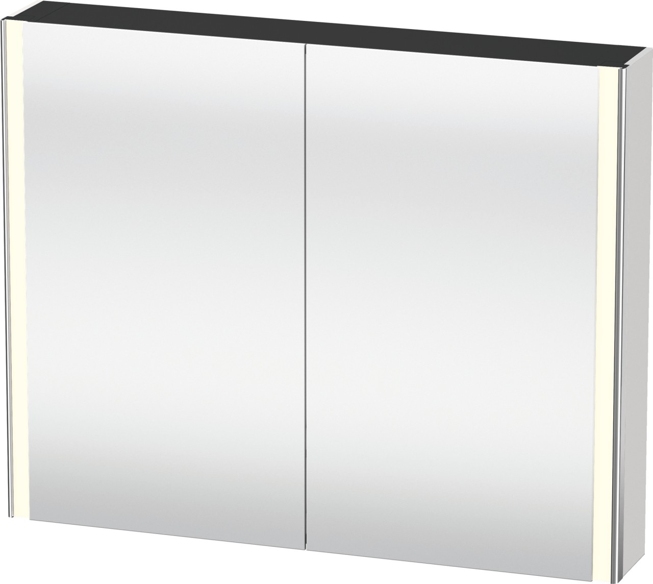 Duravit XSquare Spiegelschrank Weiß 1000x155x800 mm - XS7113085851000 XS7113085851000 von Duravit