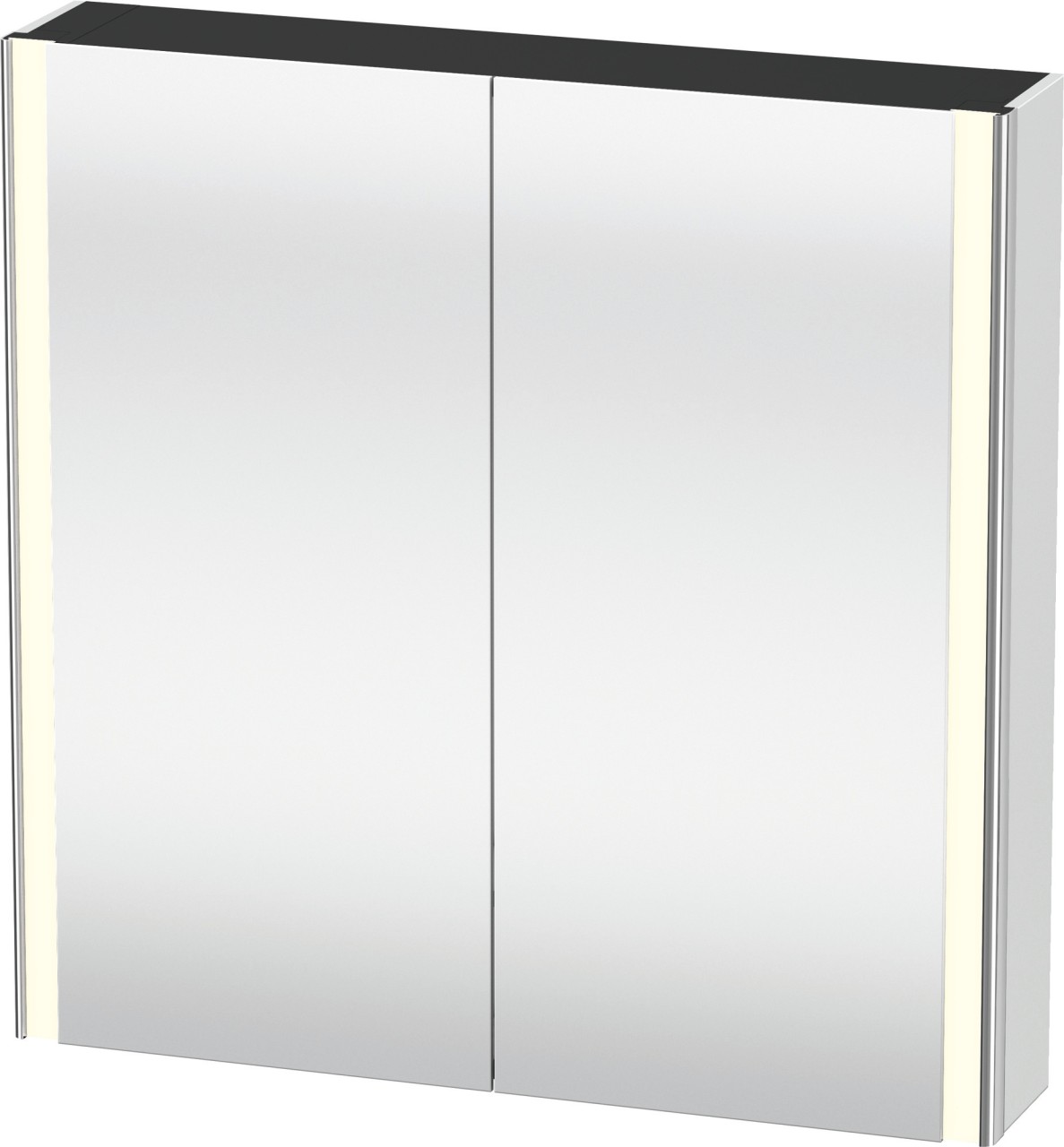 Duravit XSquare Spiegelschrank Weiß 800x155x800 mm - XS7112018180000 XS7112018180000 von Duravit