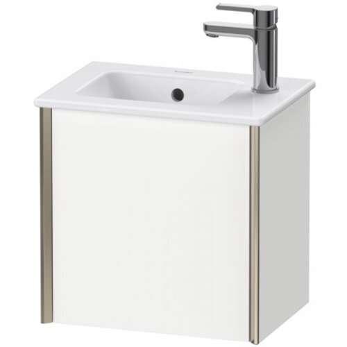 Duravit XViu 4024 Waschtischunterbau wandhängend, 1 Tür Anschlag links, für Waschtisch ME by Starck 072343, 410x290 mm, XV4024LB213 von Duravit