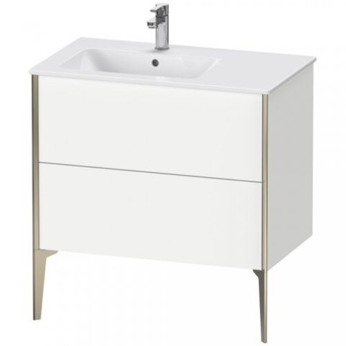 Duravit XViu 4486 Waschtischunterbau stehend, 2 Auszüge, für Waschtisch ME by Starck 234583 Becken links, 810x480 mm, XV44860B211 von Duravit
