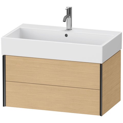 Duravit XViu Waschtischunterbau wandhängend Natur Eiche Matt 784x454x397 mm - XV43360B2300A00 XV43360B2300A00 von Duravit