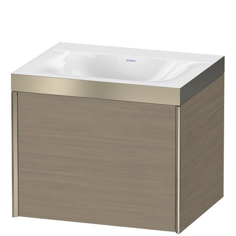 Duravit XViu c-bonded Set wandhängend Eiche Terra 600x480x503 mm - XV4609NB135PA00 XV4609NB135PA00 von Duravit