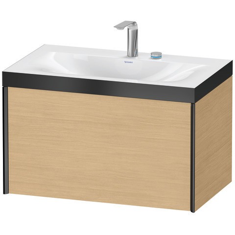 Duravit XViu c-bonded Set wandhängend Natur Eiche 800x480x503 mm - XV4610EB230CA00 XV4610EB230CA00 von Duravit