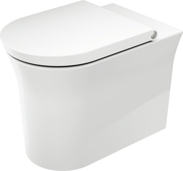 White Tulip Stand WC, rimless, Abgang waagerecht,580 mm, 2001090001 White Tulip Stand WC, rimless, Abgang waagerecht,580 mm, 2001090001 von Duravit
